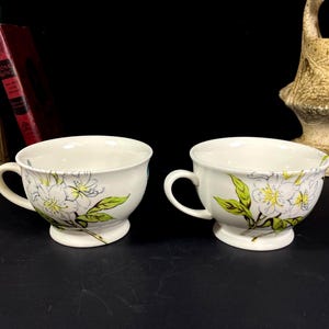 Studiemokken Anthropologie Butterfly: witte azalea bloemen, set van 2 afbeelding 2