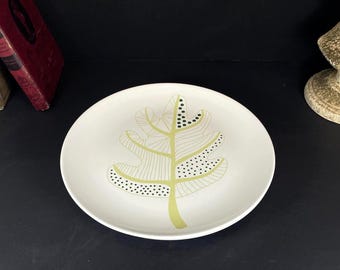 Ikea Overens Pattern Plates, Pair of 2 Leaf Pattern Plates Made in Portugal