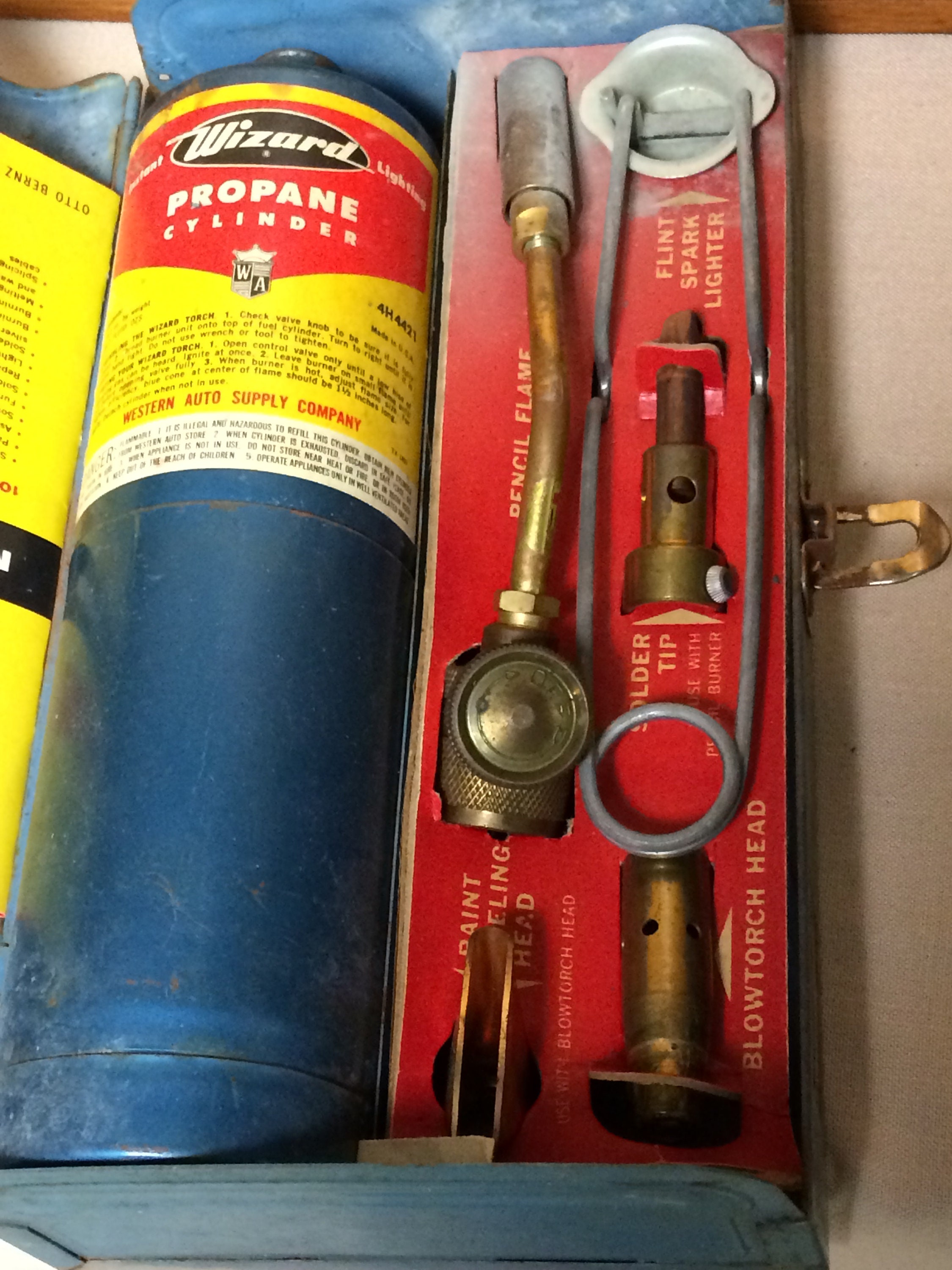 Vintage BenzoMatic Master Propane Torch Kit with Original Metal