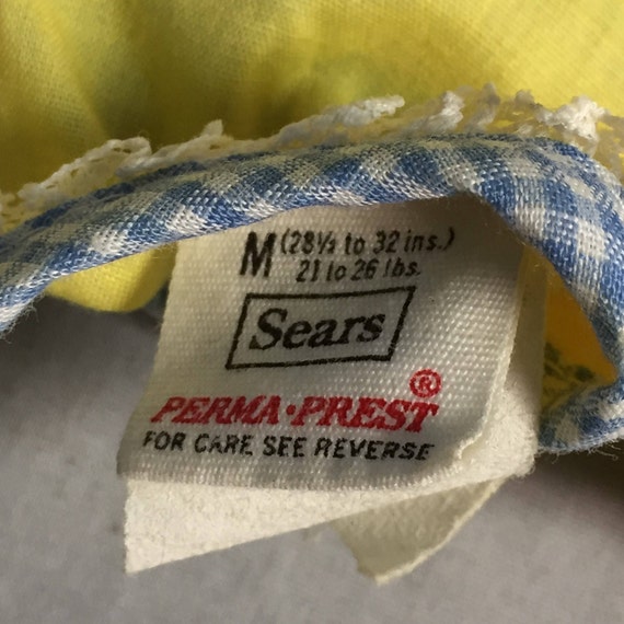 Vintage Yellow Baby Dress from Sears, Yellow Dres… - image 7
