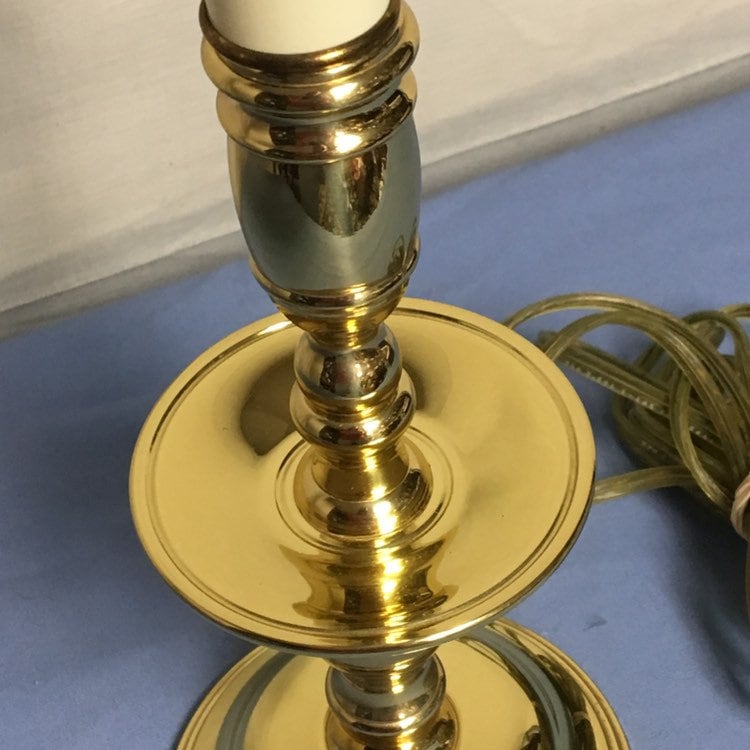 Baldwin Brass Table Lamp, Colonial Williamsburg Style Lamp ...