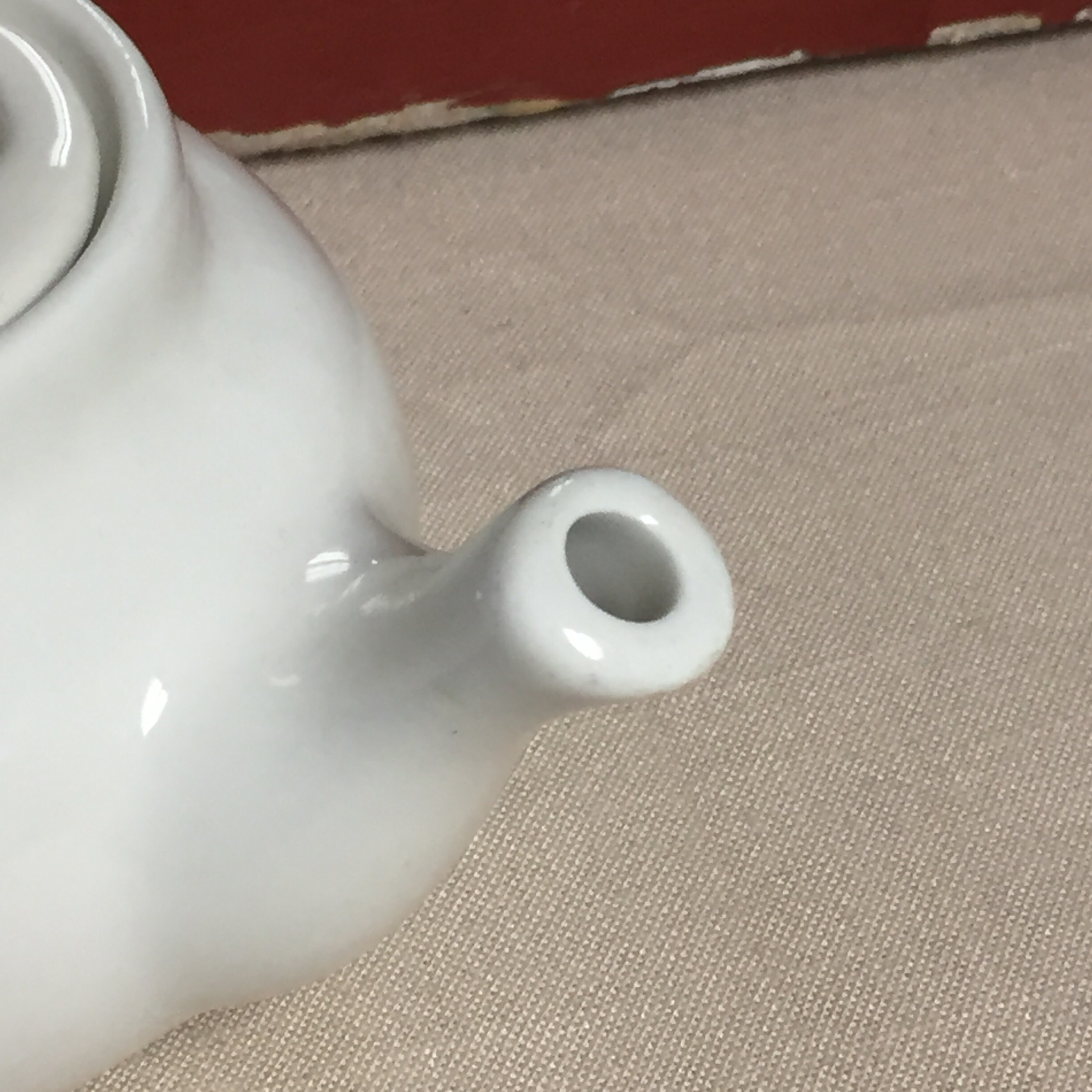 Hall Vintage Restaurant Ware Teapot with Inverted Lid, Vintage Hall