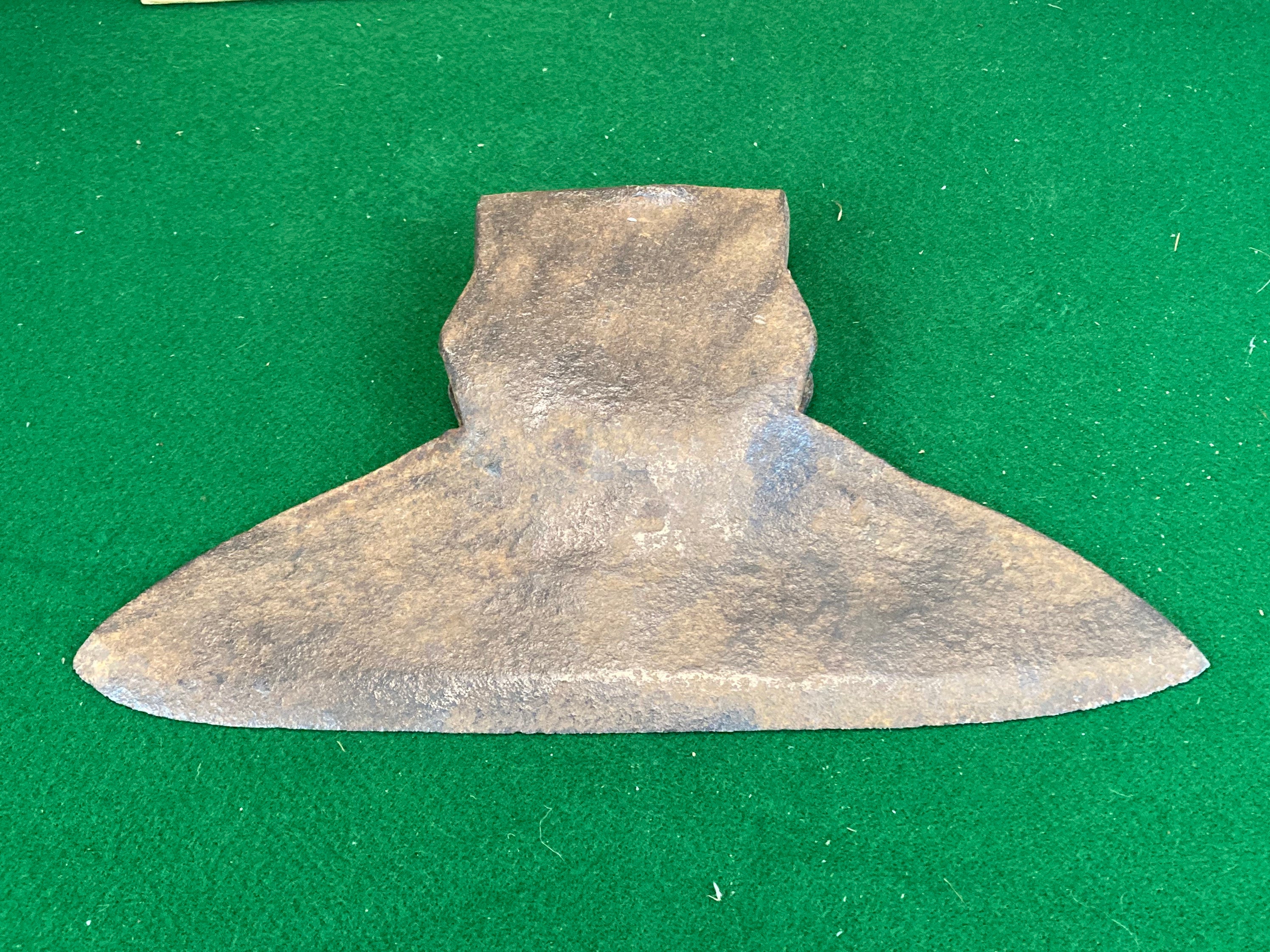 Antique 13 Hand Broad Ax Head Blacksmith Hewing Axe