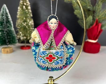 Russian Matryoshka Pendant Doll, Ornament