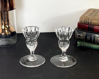 Marquis by Waterford, "Palladia" Candle Holders, Pair of Two (2)