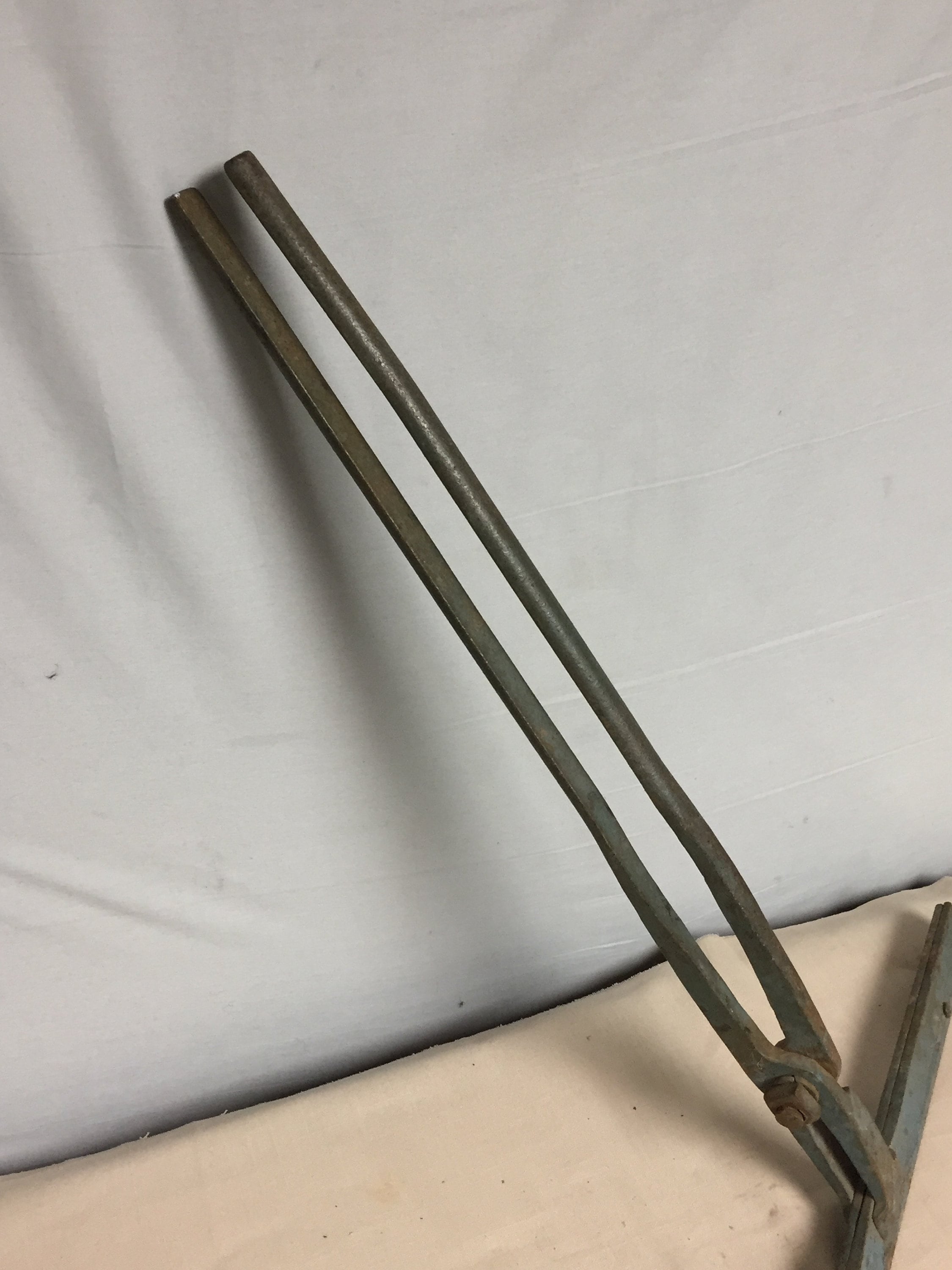 Vintage 18 Tinsmith Metal Roofing Seam Bending Tongs Tool, Roof Edge