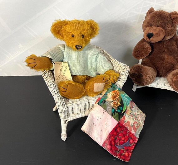 Barbara's Originals Mohair Teddy Bear, 