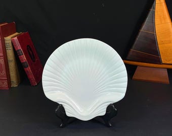 Waccamaw Pottery, Scallop Shell Dish, Made in Portugal