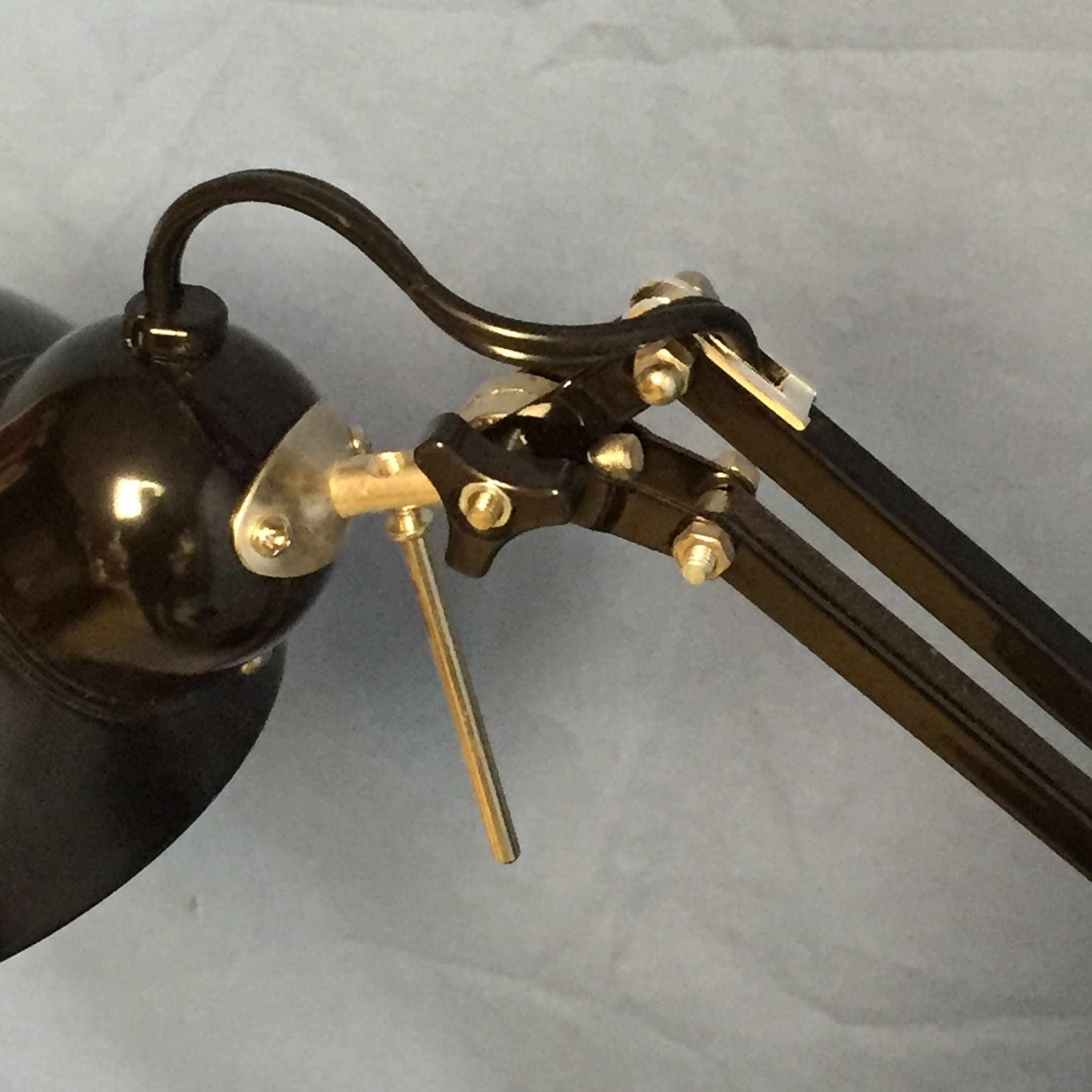 Black Industrial Desk Lamp Fully Adjustable Pixar Lamp Steampunk Boom Lamp