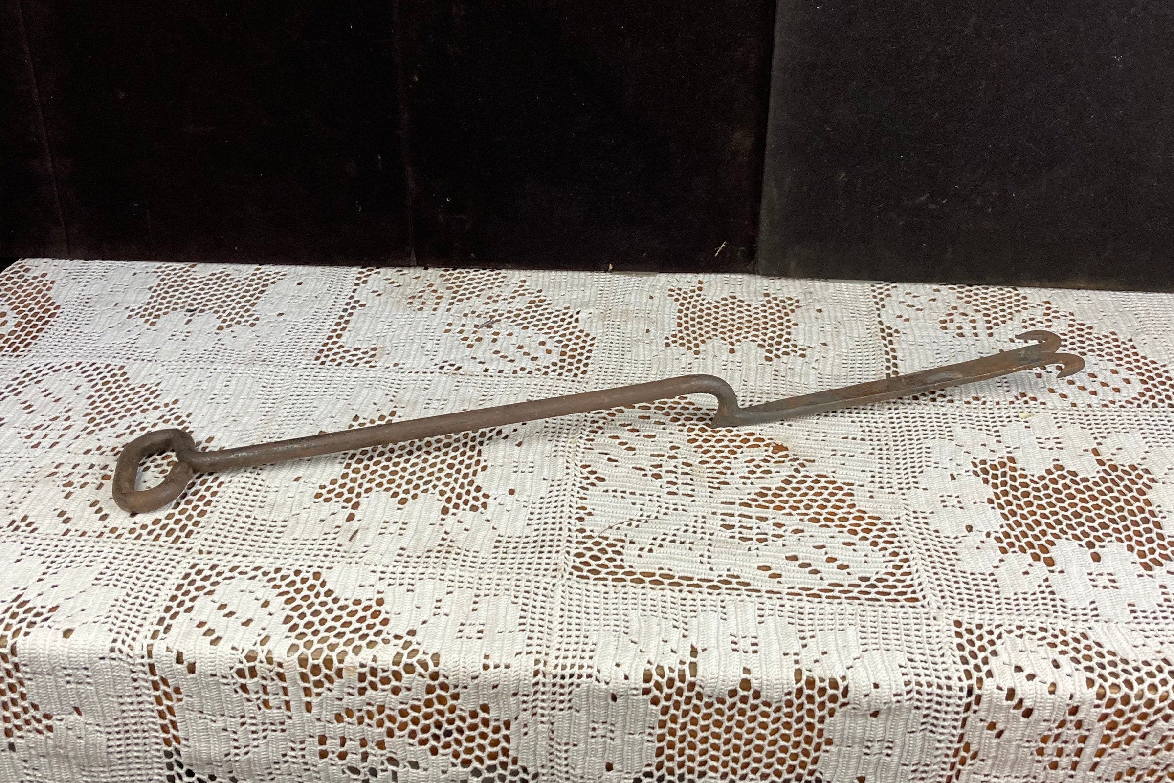 Antique Slate Roofing Shingle Hook Tool, Slater's Roofing Tool