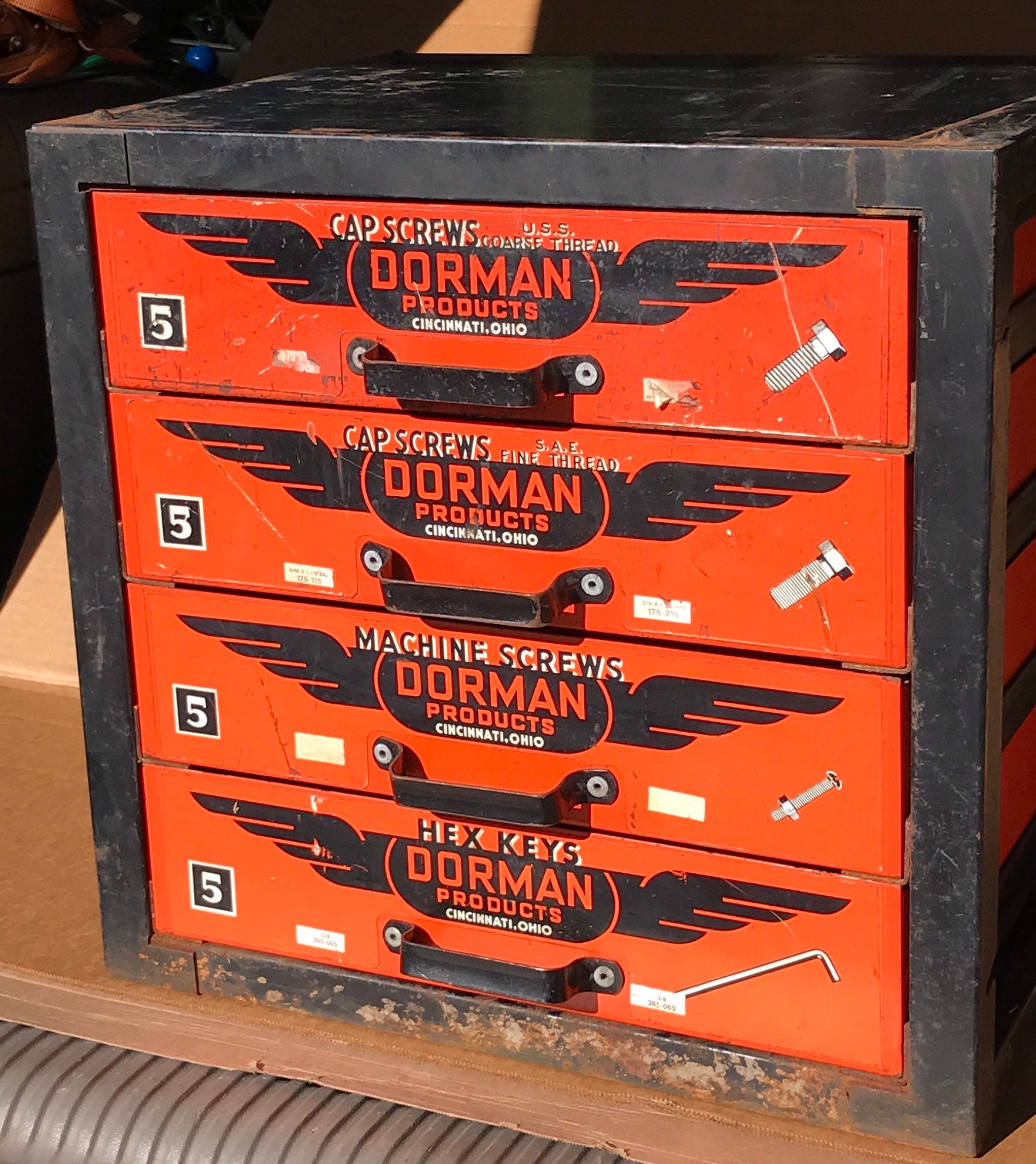 Dorman Industrial Parts Drawers, Automotive Parts Gas