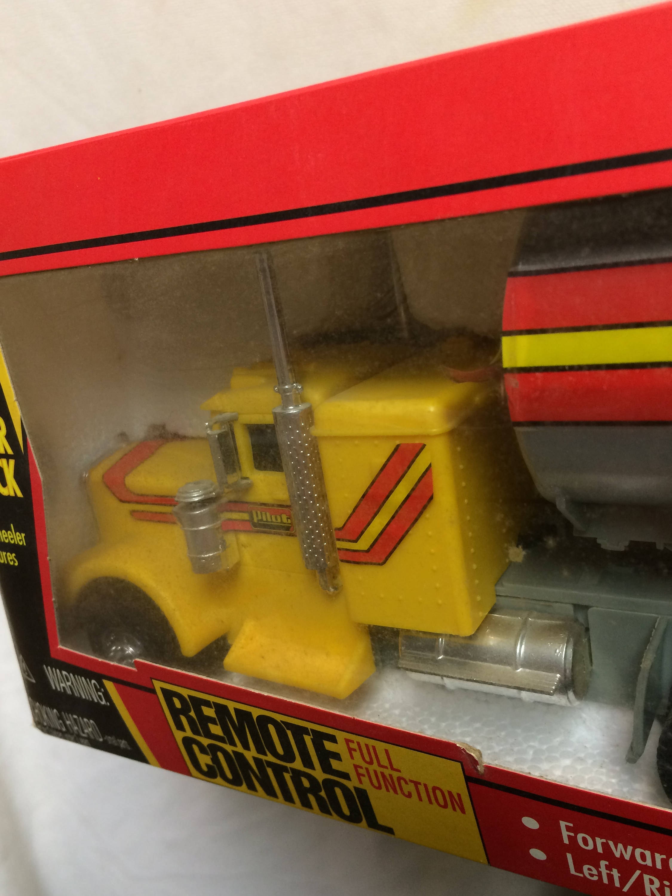 Vintage RC Truck Kenworth Cab Style, Pilot Tanker, Remote Control Truck