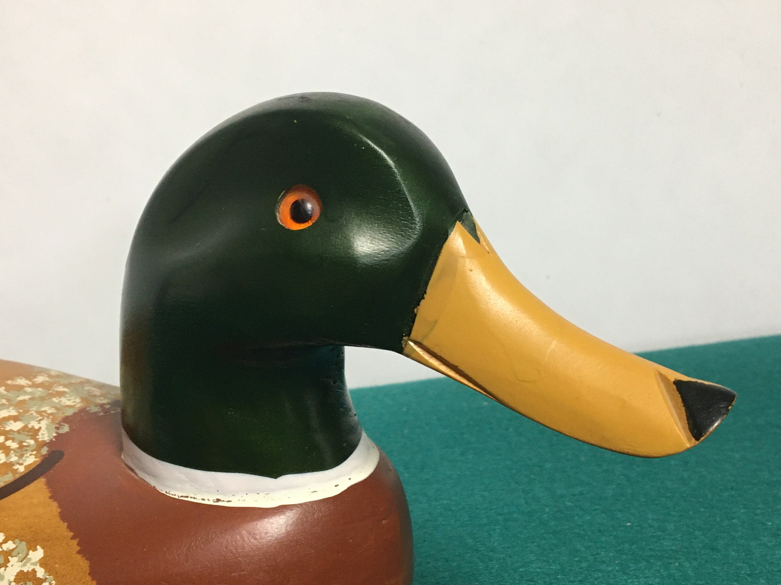 wooden duck decoys