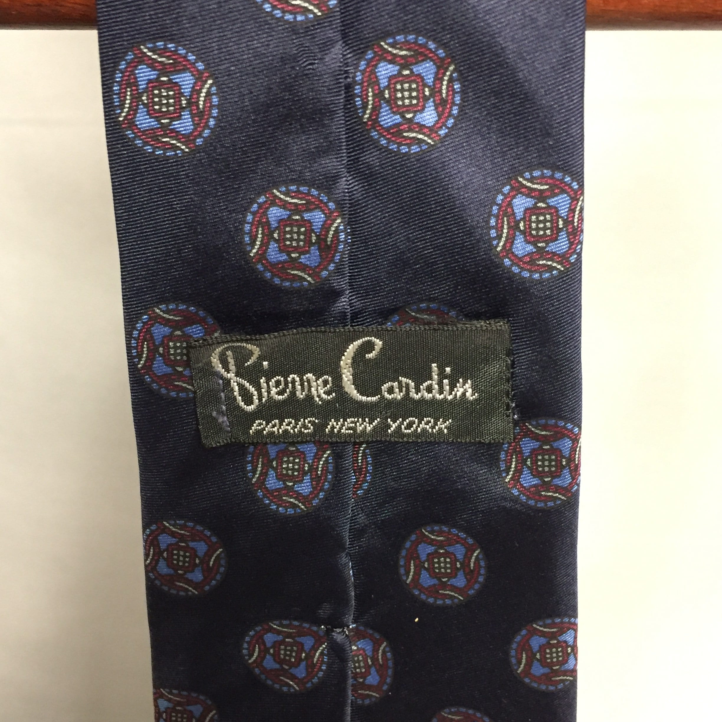 Pierre Cardin Men's Tie, Vintage Peirre Cardin Paris New York, Silk Tie