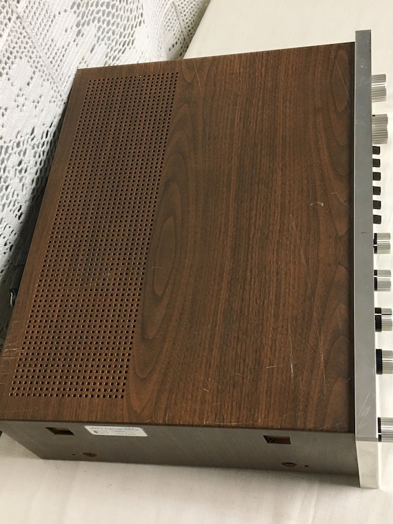 1970's Pioneer SX-1500T Solid State Stereo Receiver, Silver Face