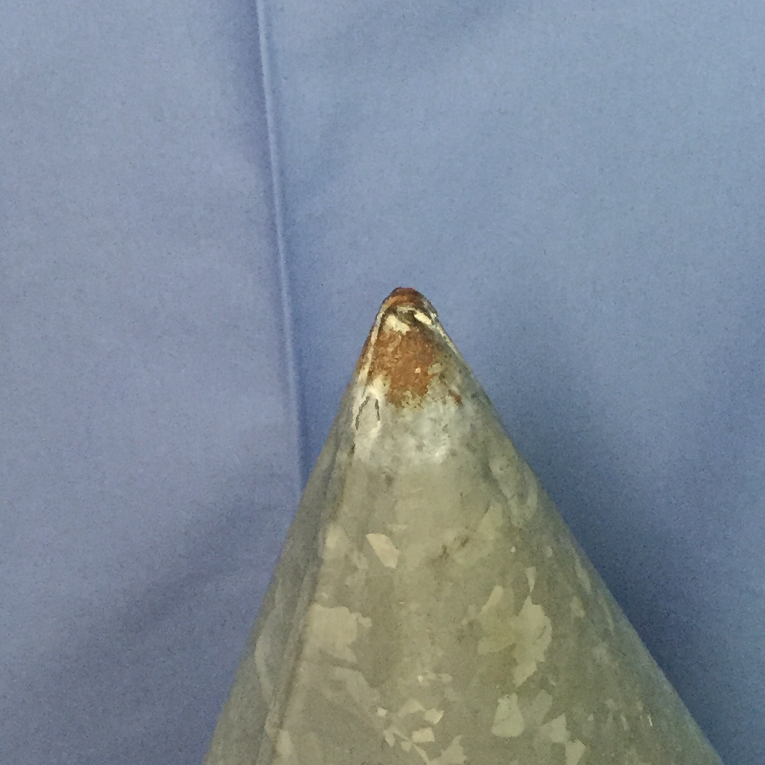 Vintage Galvanized FIRE Water Bucket, Industrial Factory Fire Water