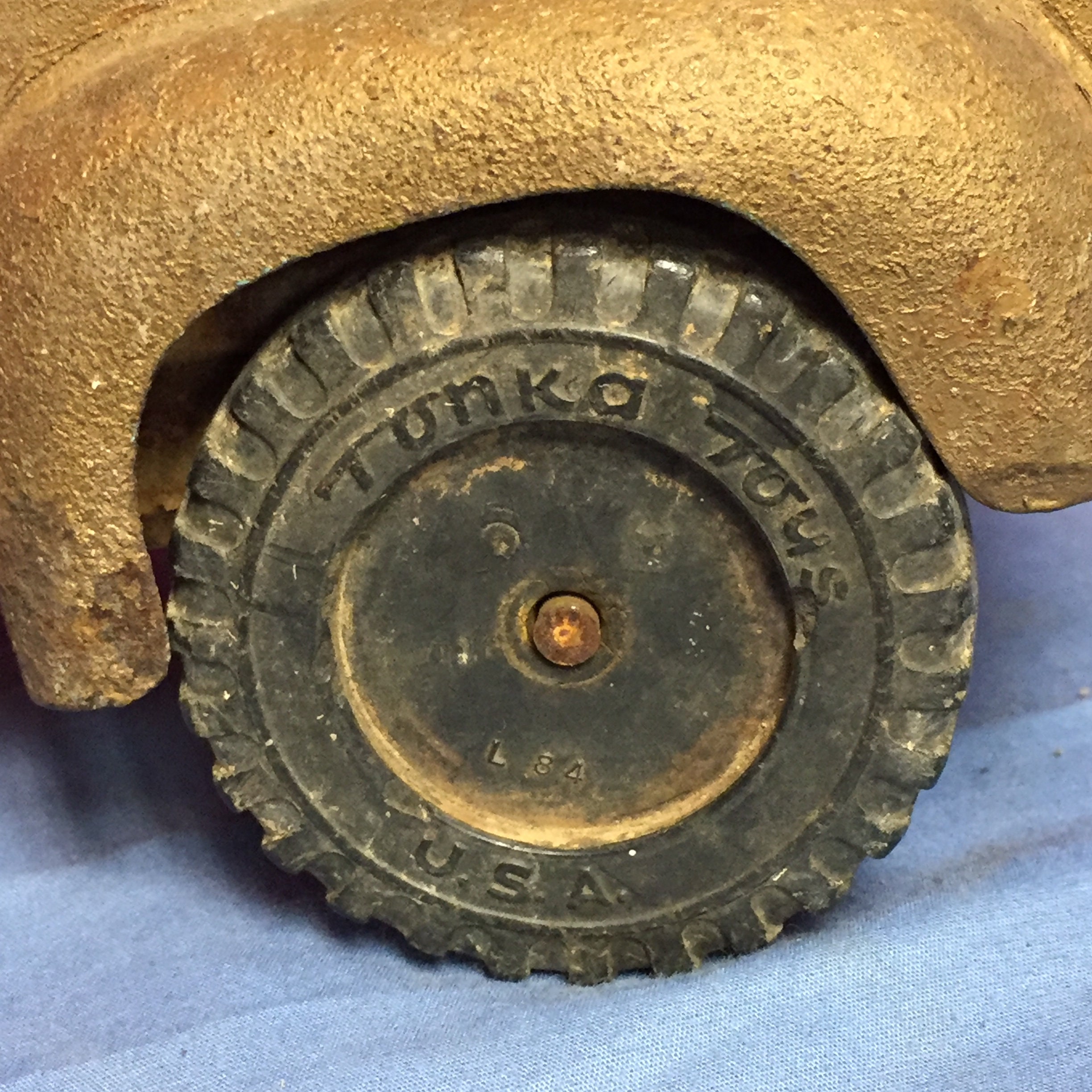 Vintage Tonka Toys, Horse Trailer, 1959, 1960's Tonka Trailer