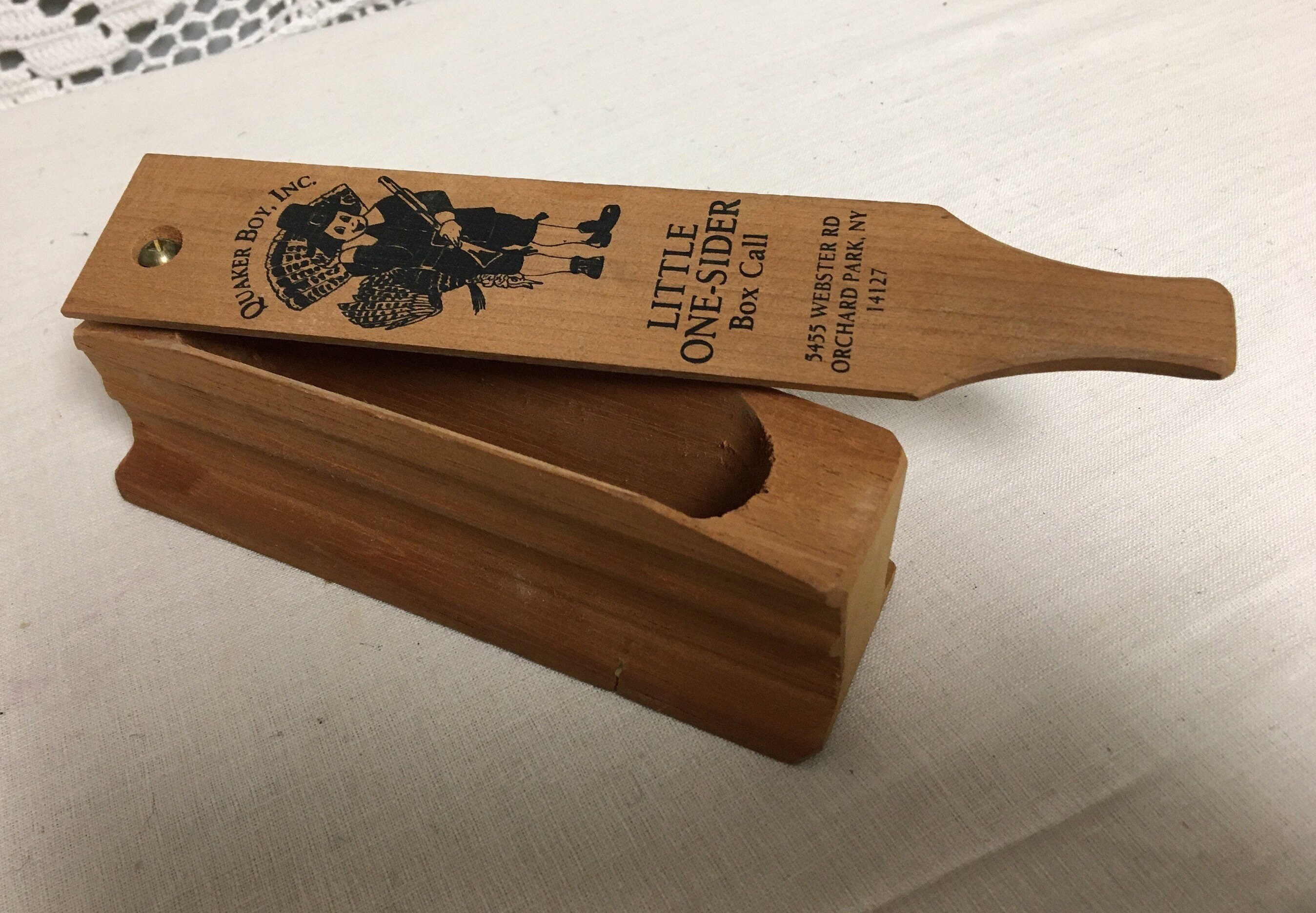 Lot of 4 Wooden Box Turkey Calls, Long Spur, Ideal Supreme, Quaker