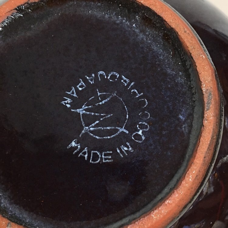 Little Brown Teapot, Made in Occupied Japan, Lusterware, Tea for One