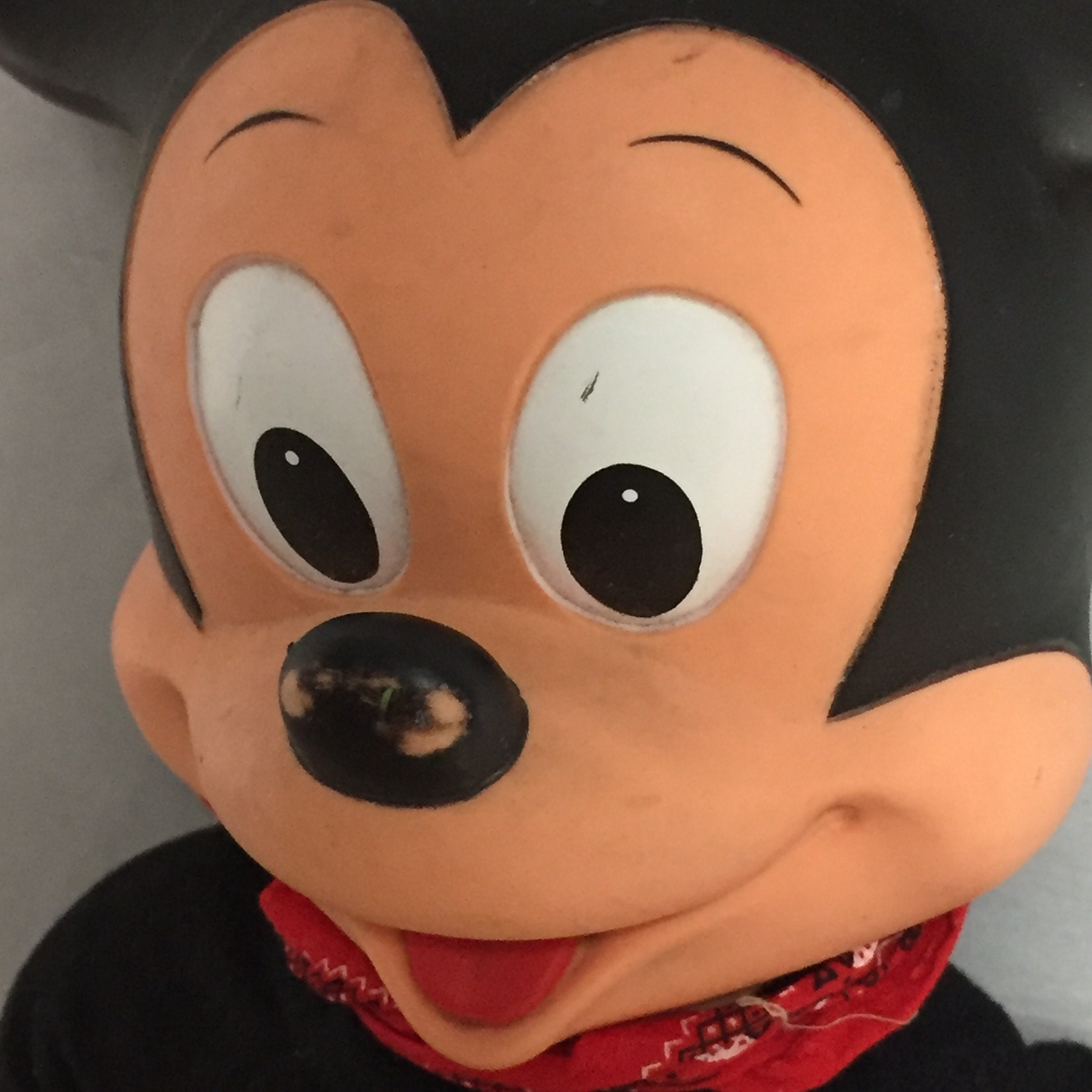 Marching Mickey Mouse Doll, Hasbro Toys, Vintage Disney Toy, Walking Mickey Mouse, 1970's Toy
