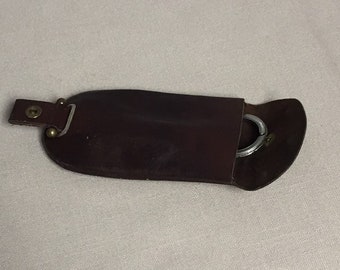 Leather Key Chain Strap with Pouch, Drop Key Fob, Key Holder,