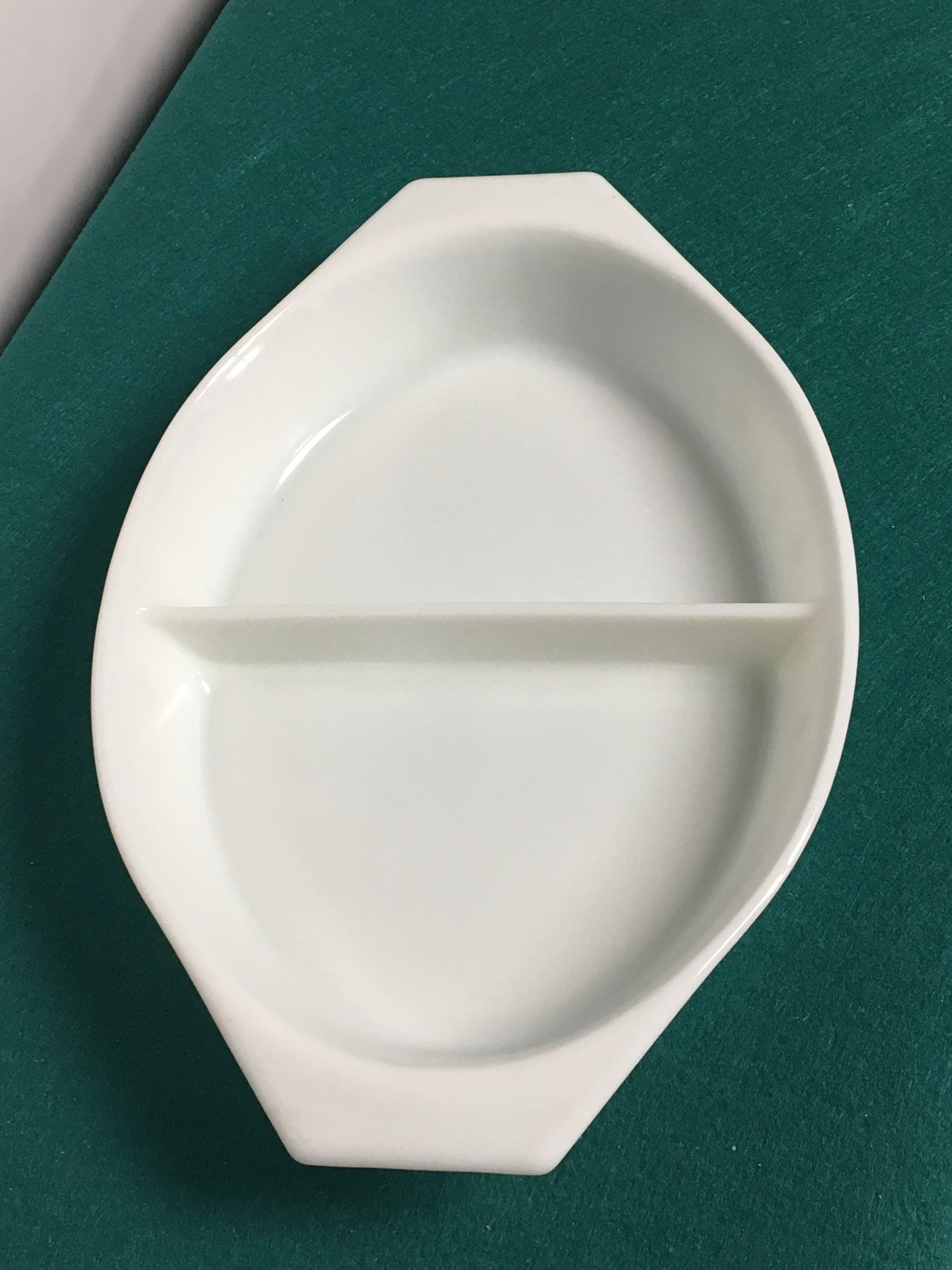 Pyrex Divided Baking Dish, Gold Star Constellation Pattern, With Clear