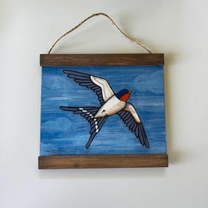 Swallow in the sky
