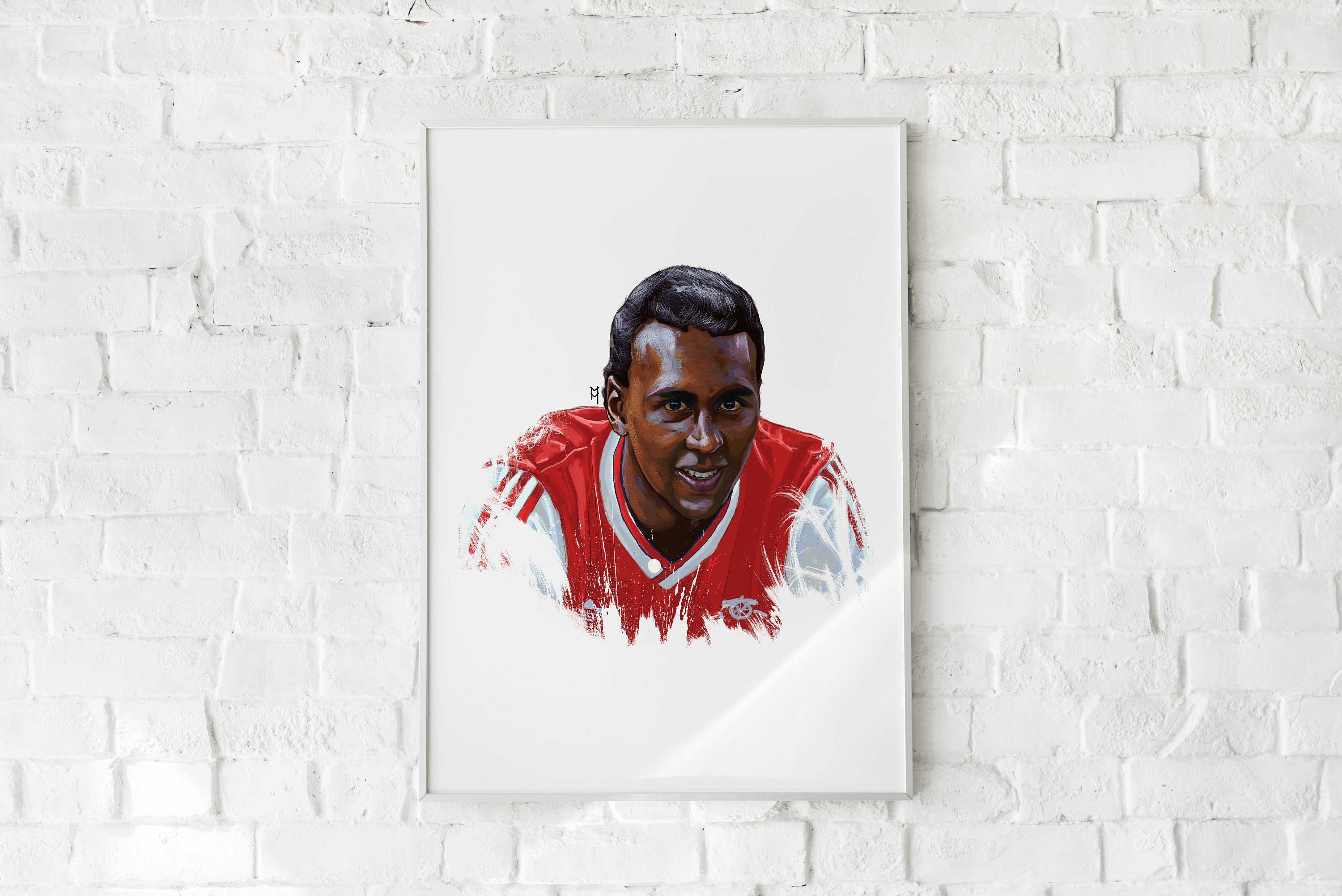 Arsenal Legend David Rocastle Print - Etsy