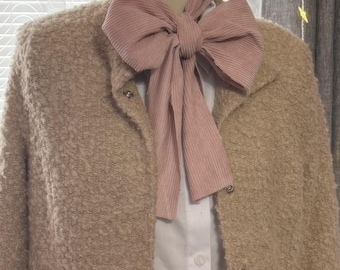 Big Bow Neck Tie Sewing Pattern PDF File