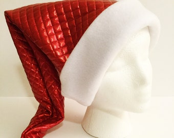 Long Santa Hat Sewing Pattern: DIY Christmas Sewing (PDF File)