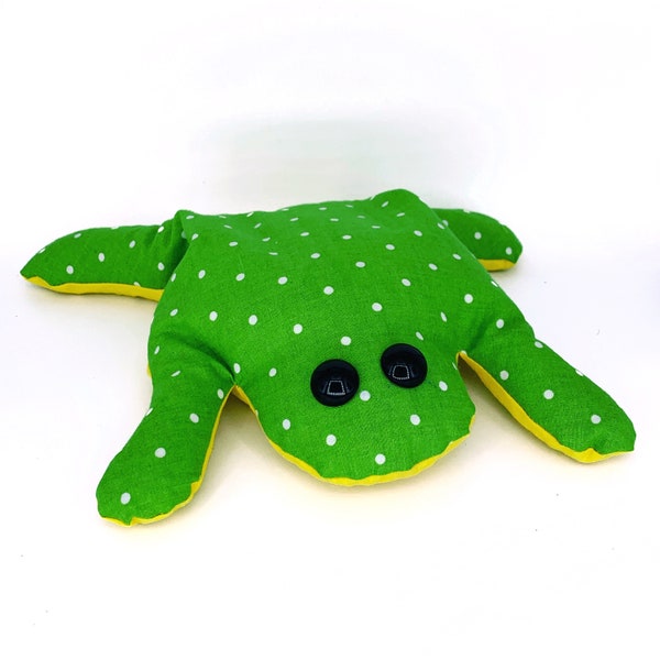 Beanbag Frog Sewing Pattern PDF File