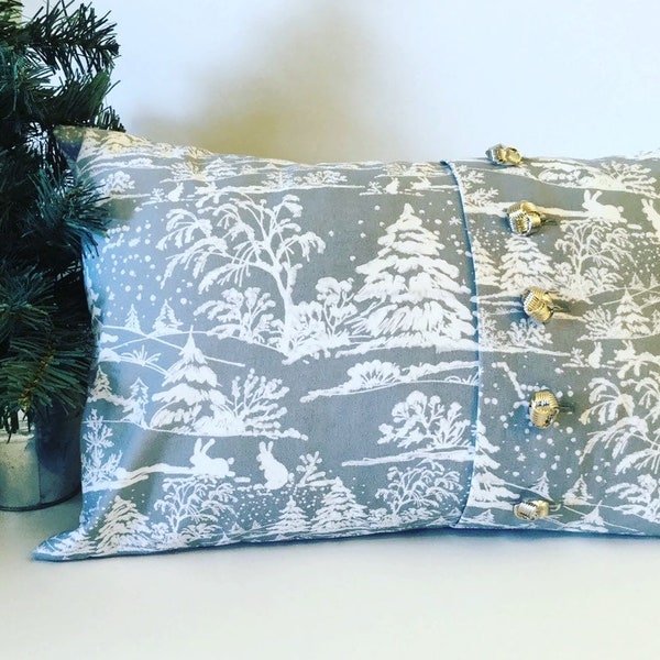 5 Button Pillow Sewing Pattern PDF File