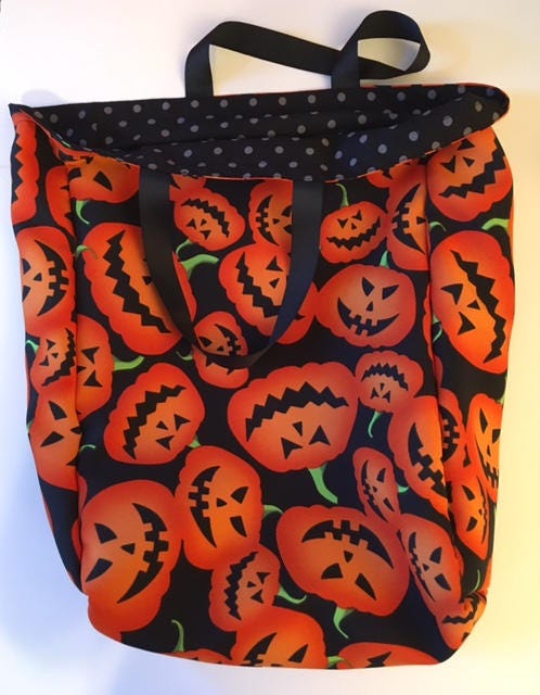 Reversible Grocery Bag Sewing Pattern PDF File - Etsy