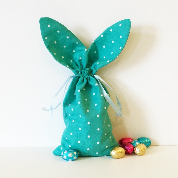 Bunny Ears Drawstring Bag Sewing Pattern PDF File