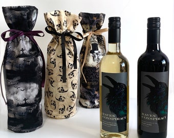 Wine Bottle Gift Bag Sewing Pattern PDF File