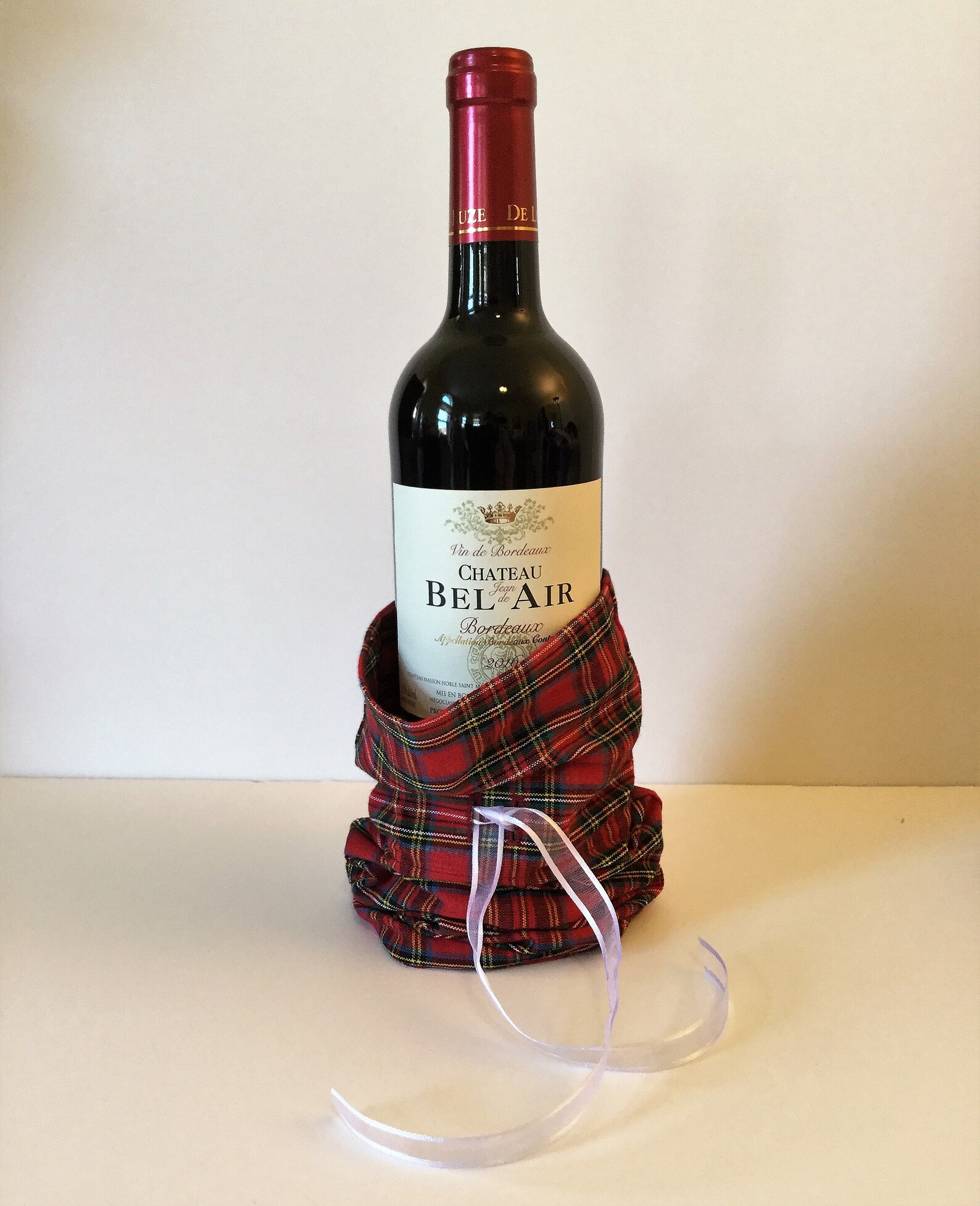 Template Wine Bottle Bag Sewing Pattern