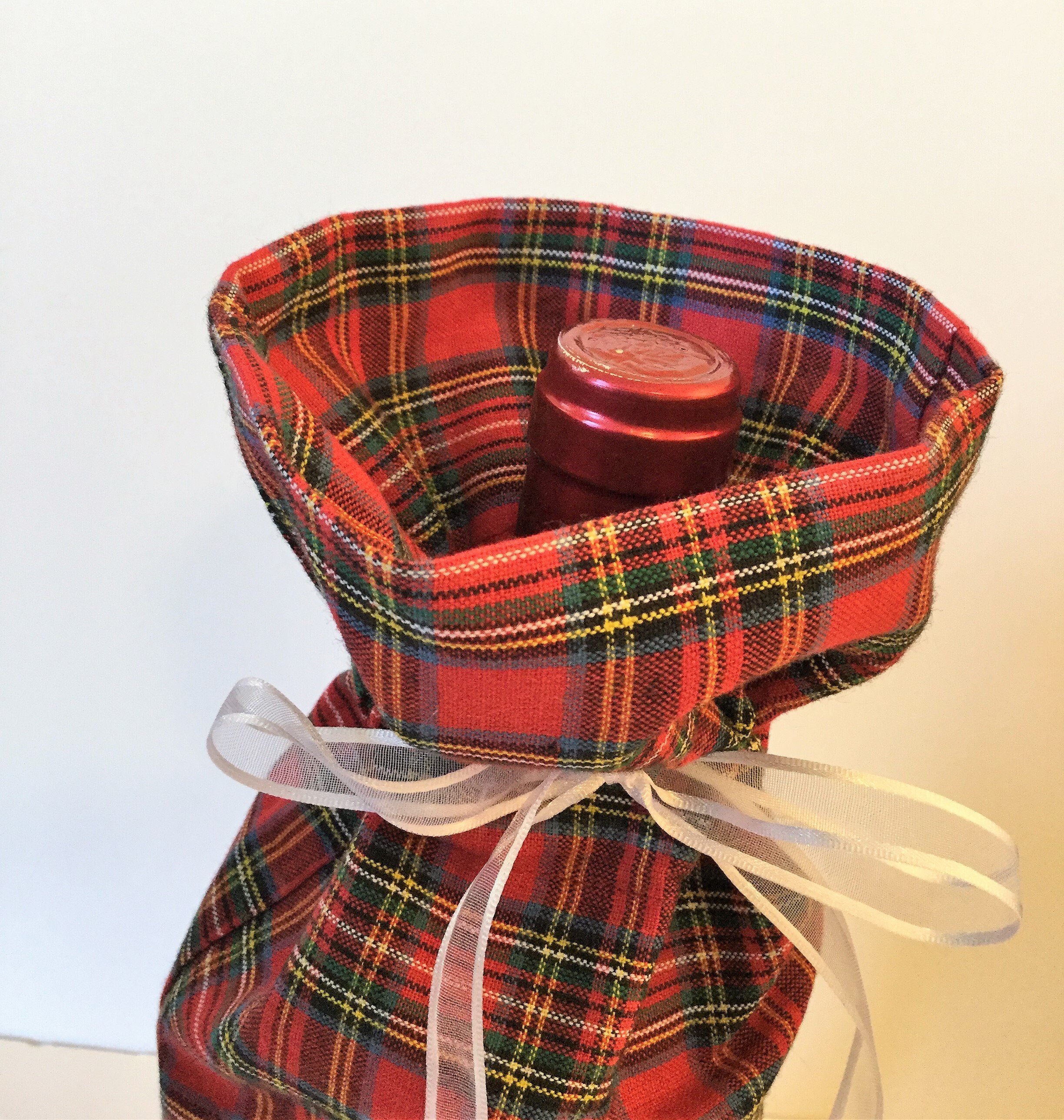Wine Bottle Gift Bag Sewing Pattern PDF File Etsy