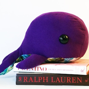 Whale Sewing Pattern Stuffie - PDF File DIY Whale Plush Pattern