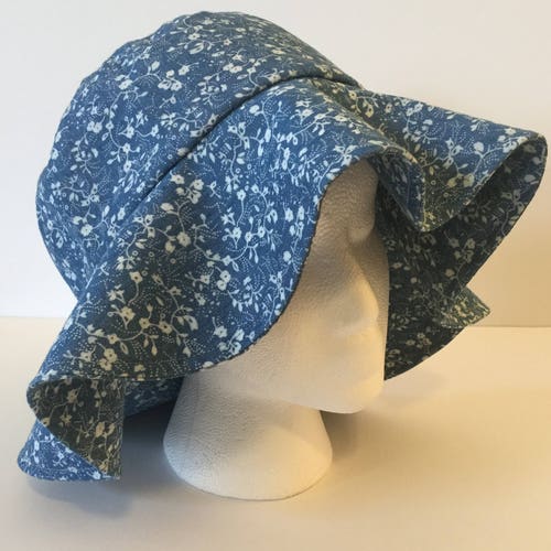 Womens Sun Hat Pattern. Spring Blooms Sunhat PDF Sewing Etsy
