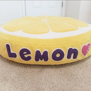 Lemon Dog & Cat ..Pet Bed Cute, Lovely Bed / X-Small, Small , Medium size immagine 3