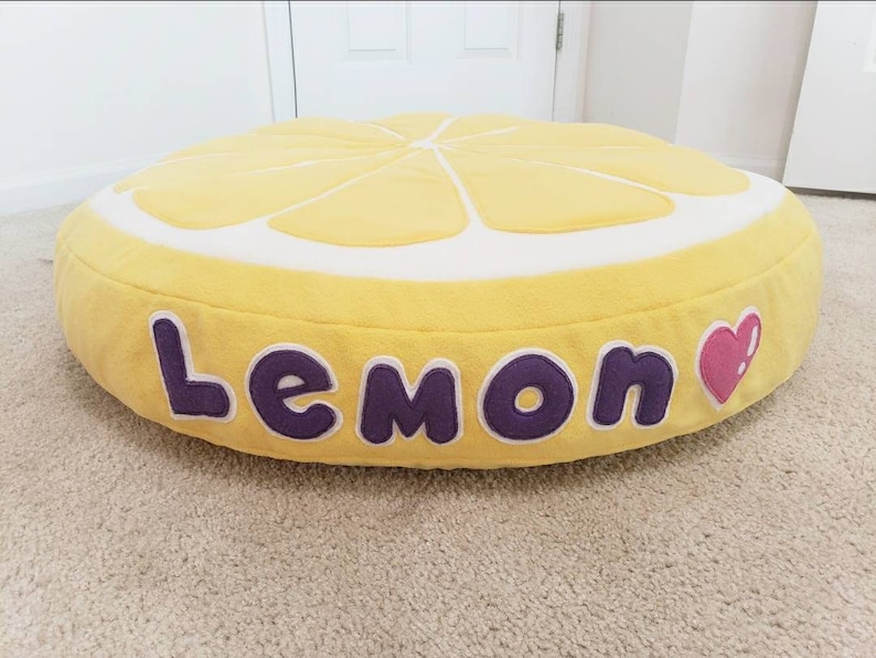 Lemon Dog & Cat ..Pet Bed Cute, Lovely Bed / X-Small, Small , Medium size imagem 3