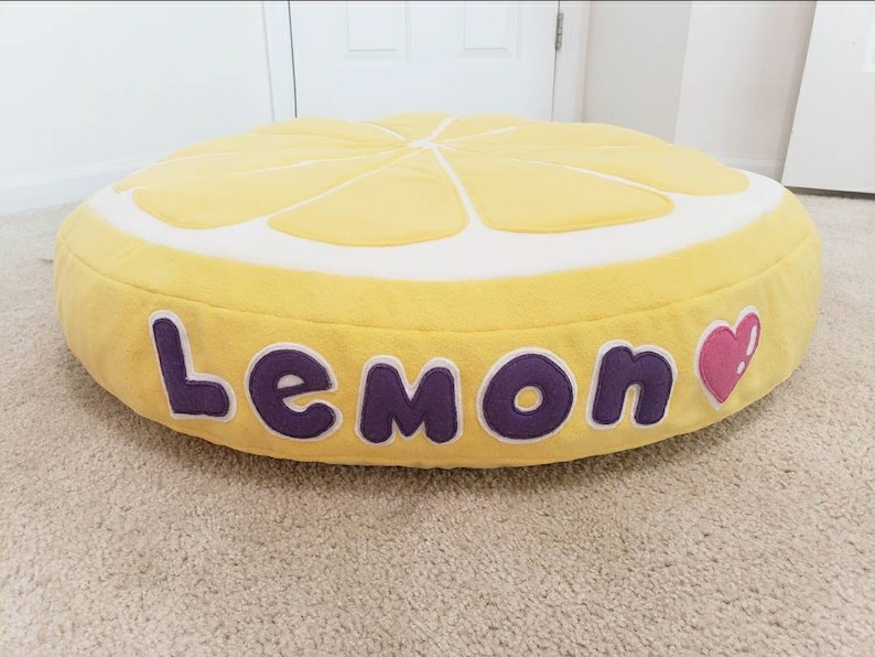 Lemon Dog & Cat ..Pet Bed Cute, Lovely Bed / X-Small, Small , Medium size immagine 3