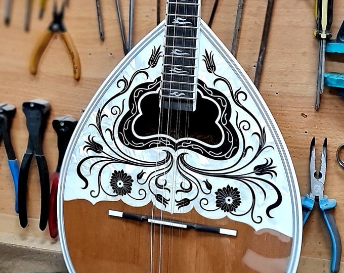 Professional 8 String Bouzouki Handmade Traditional Greek Eight 8