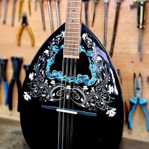 Schüler 8 String Bouzouki | Handgemachte traditionelle griechische Bouzouki mit 8 Schnüren