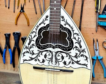 Originele 8-snarige Bouzouki | Handgemaakte traditionele 8-snarige bouzouki