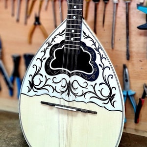 Authentic 8 String Bouzouki | Handmade Traditional 8 String Greek Bouzouki