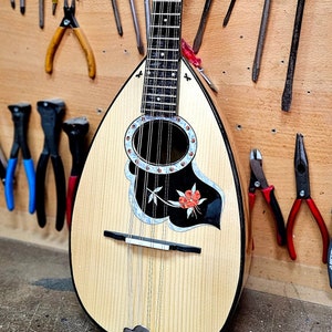 Classic Mandolin | Handmade Traditional Greek Round Back Mandolin