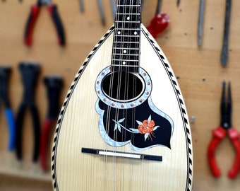 Classic Mandolin | Handmade Traditional Greek Round Back Mandolin