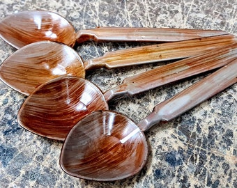 Spoons | Greek Long Plastic Spoons for Folklore Music