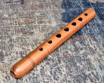 Professional Greek Avlos | Handmade Professional Wooden Avlos model of "Vasilaris"